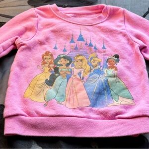 Disney Princess Pink Kids Sweatshirt